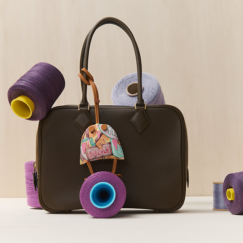 Hibouton charm - Brown | Hermès USA